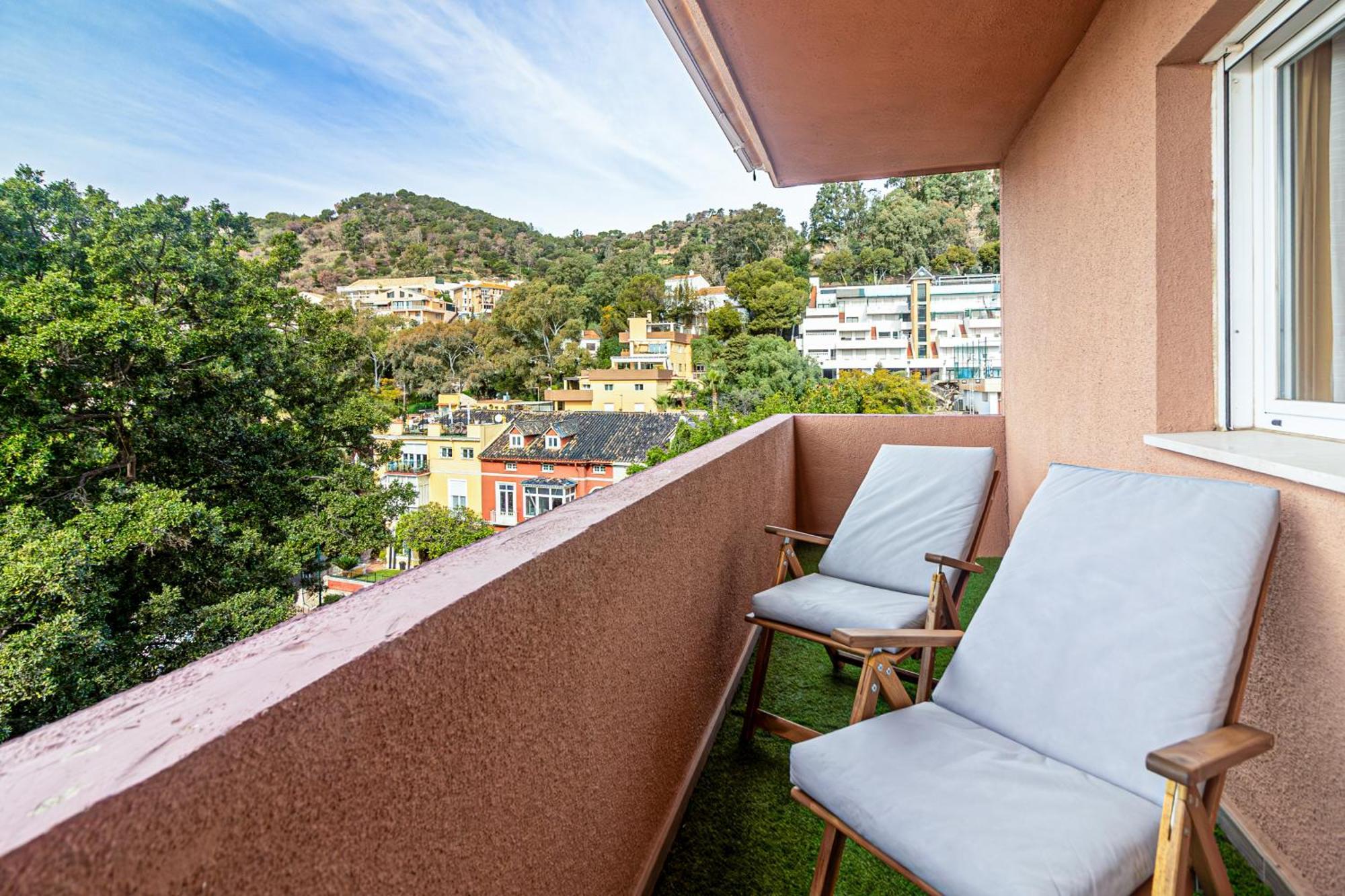 Malaga Center Flat Beach & Terrace Buitenkant foto